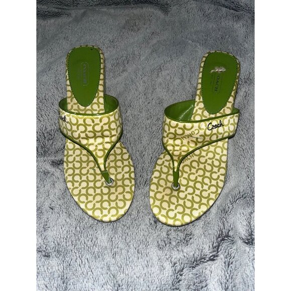 Coach High Shoe Slipper Size 8 - Picture 1 of 2